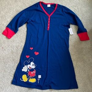 Disney Mickey Mouse Night Shirt Small